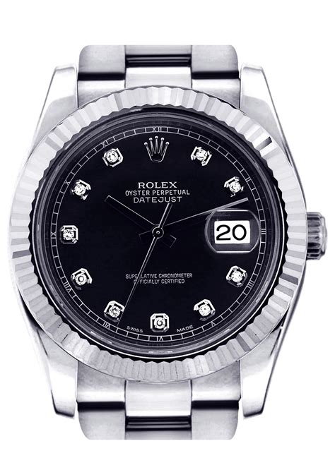 rolex datejust white gold 41mm.